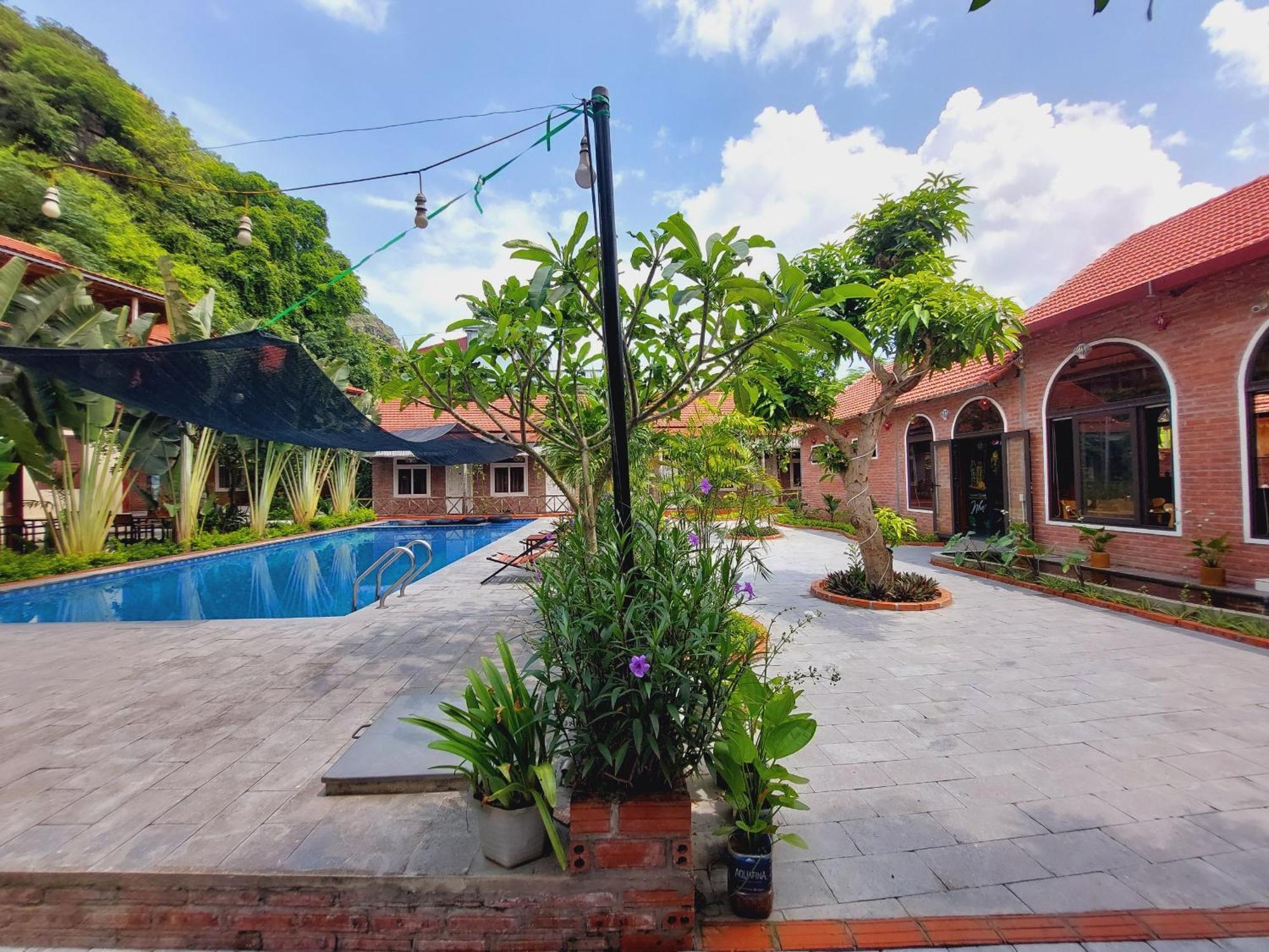 Ninh Binh Mountain Side Homestay&Cafe Exterior foto